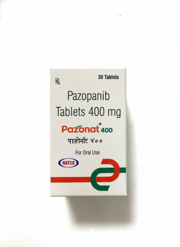 Pazonat 400 Tablet (Pazopanib 400 mg) – Strip of 30 Tablets