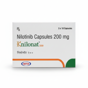Nilotinib 200 mg Capsules for Cancer Treatment – Knilonat 200