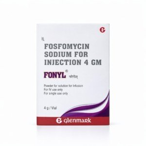 Fonyl Injection (Fosfomycin Sodium 4 g) – Powder for IV Infusion