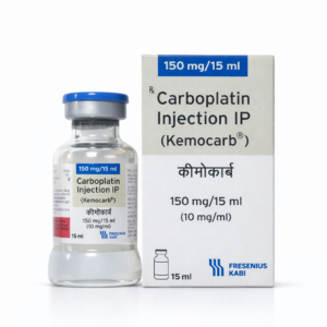 Kemocarb Injection (Carboplatin 150 mg/15 ml) – IV Injection