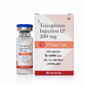 T-Planin 200 Injection (Teicoplanin 200 mg) – IV / IM Antibiotic