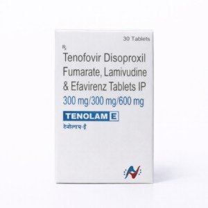 Tenofovir Disoproxil Fumarate + Efavirenz + Emtricitabine Tablets IP (TRUSIVA)