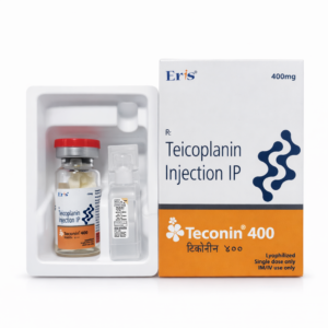 Teconin 400 Injection – Teicoplanin 400 mg Lyophilized Powder for IM/IV Use
