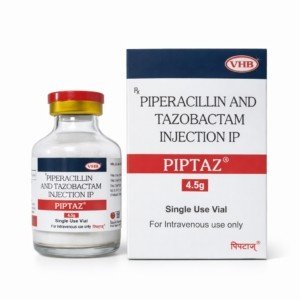 Piperacillin and Tazobactam Injection IP 4.5 g – PIPTAZ