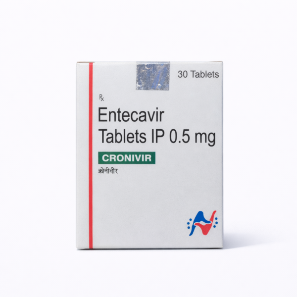 Cronivir Entecavir Tablets IP 0.5 mg – Antiviral Medicine for Chronic Hepatitis B